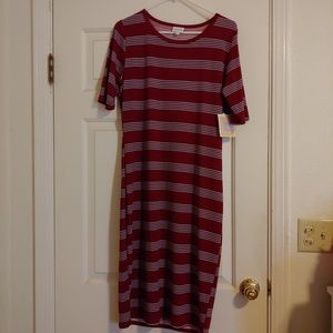 Dark Red Julia Dress